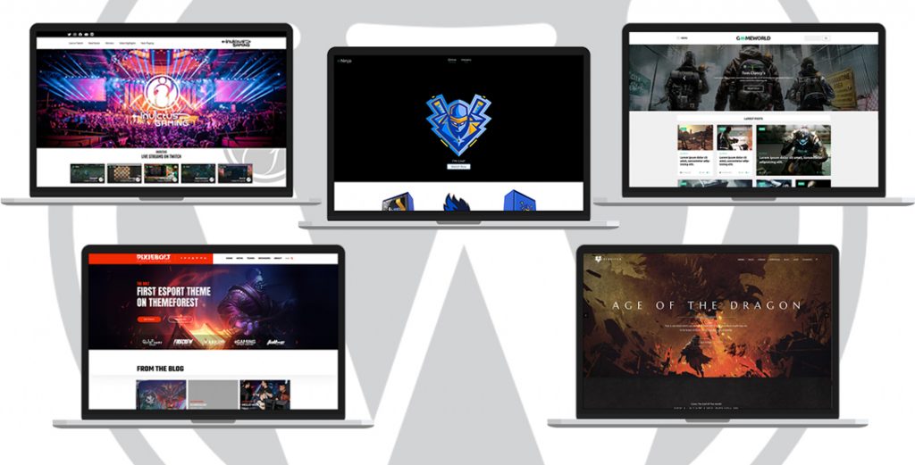5 Gaming WordPress Themes