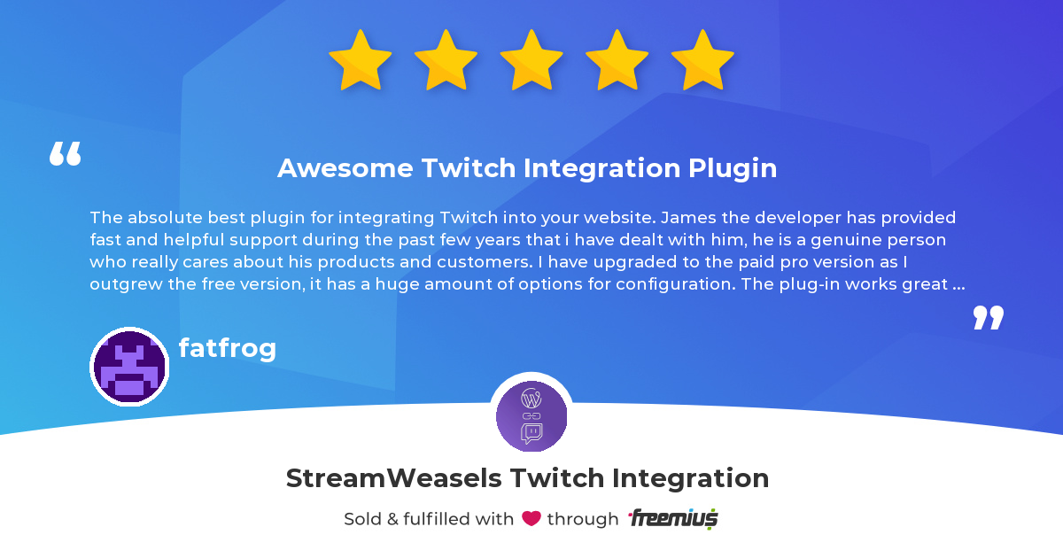 Gaming WordPress Theme - Twitch and  Integration