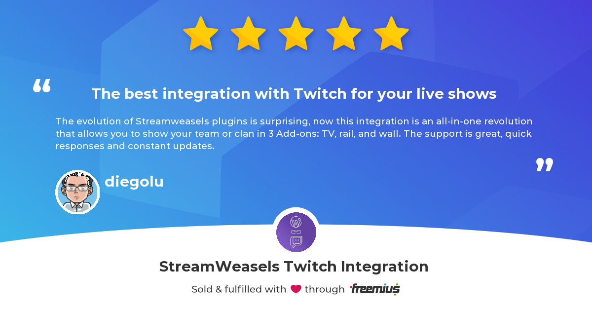 Twitch integration is here!